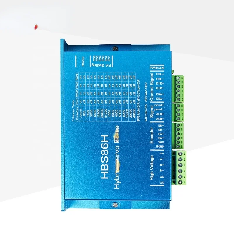 Heißer Verkauf: 18-70VAC 24-10 – Hybrid Servo Driver Nema 34 8.5Nm Bewertung und Preis